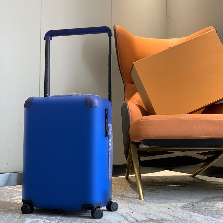 Luxury Suitcase Luggage Designer Boarding Case Rolling Genuine Leather Suitcase Classic Flower Letter wheels Carry On Trolley Case Password Travel B