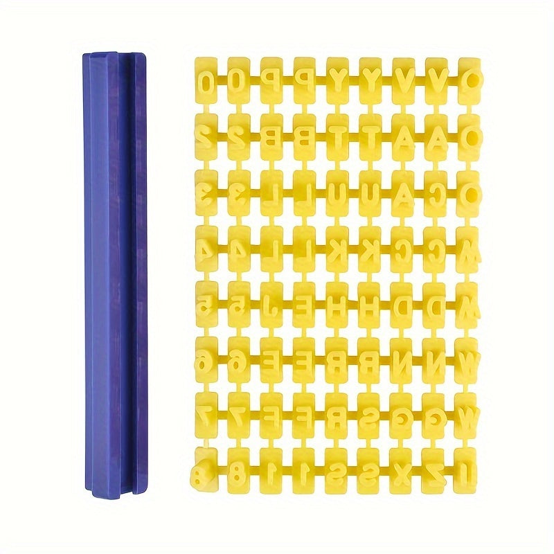 TEMU 1set Alphabet Number Letter Stamp Embosser Mold Sealing Diy Embossing Pottery Clay Tools, Diy Crafts, Craft Projects, Decorative Sealing,