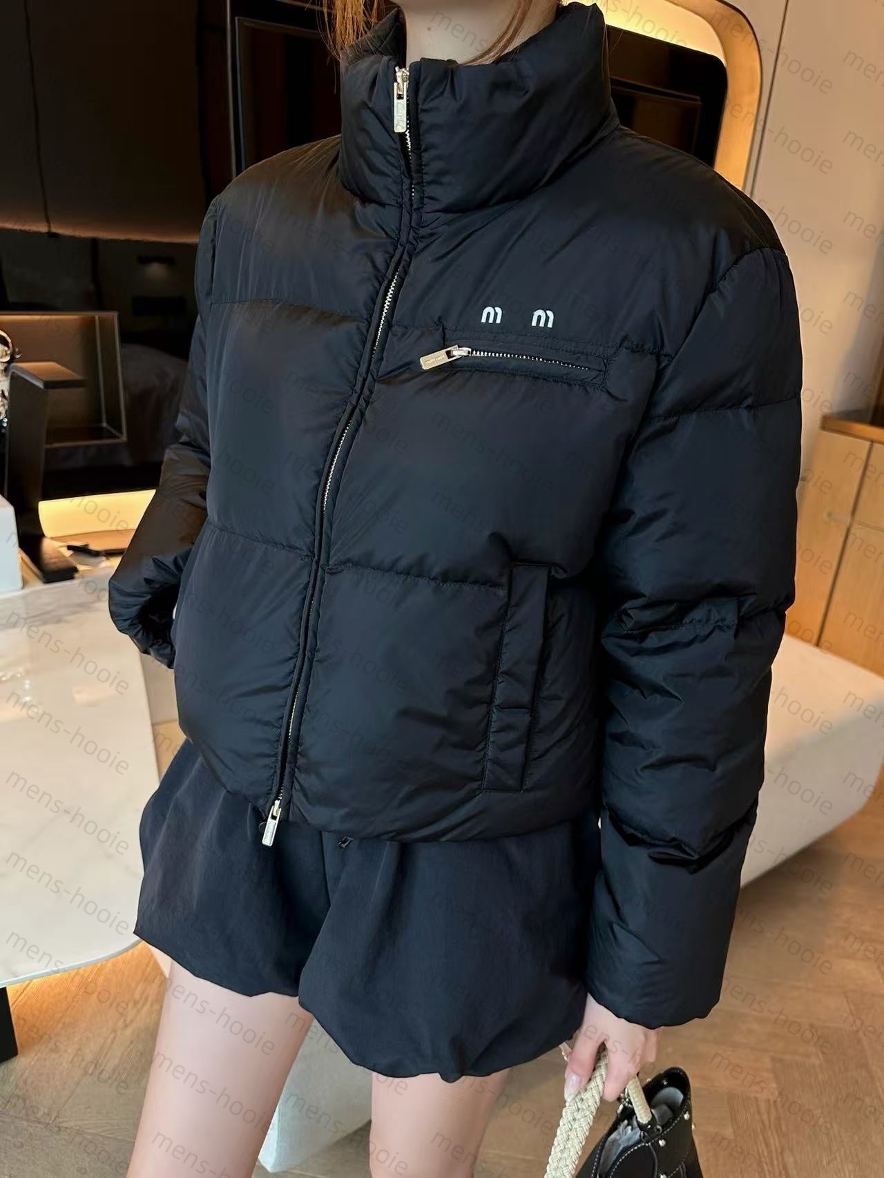 Winter down jacket designer women&#039;s down jacket standing collar short style women&#039;s jacket outdoor classic casual warm high quality