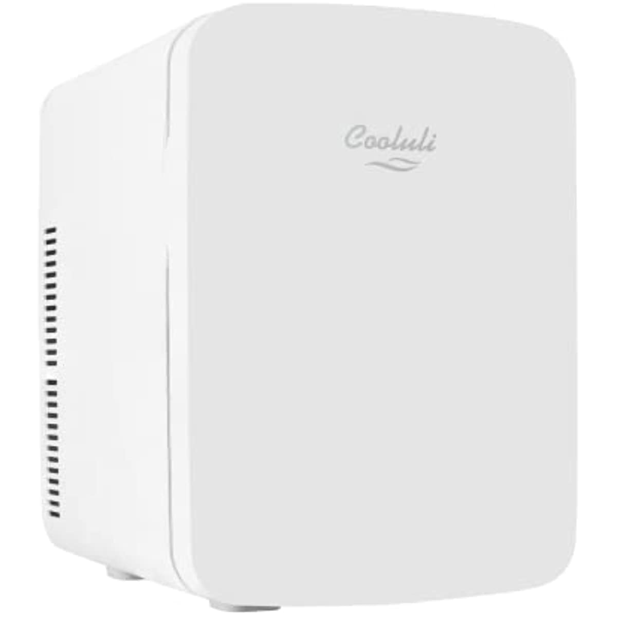 Cooluli 15L Mini Fridge 12v Portable Cooler and Warmer AC-DC Small Refrigerator with Glass Front