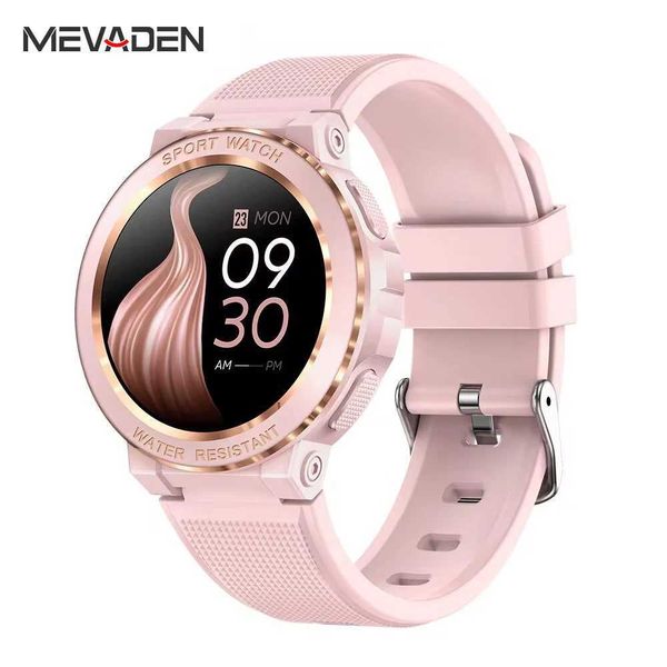 MEVADEN Sport smartwatch womens BT call smartwatch IP68 waterproof fitness tracker health monitoring iOS Android MK60 T241213