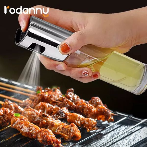 Herb Spice Tools Rodanny Oil Vinegar Spray Salad BBQ Baking Olive Bottle Dispenser Accessories Glass Cooking Grill Sprayer Kitchen Tools 221