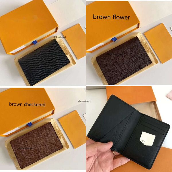 Card Holder Mens Wallets Holders Designer For Women High Quality Fashion Classic Couple Style Gift Wallet Passport Package Coin Purses Leath