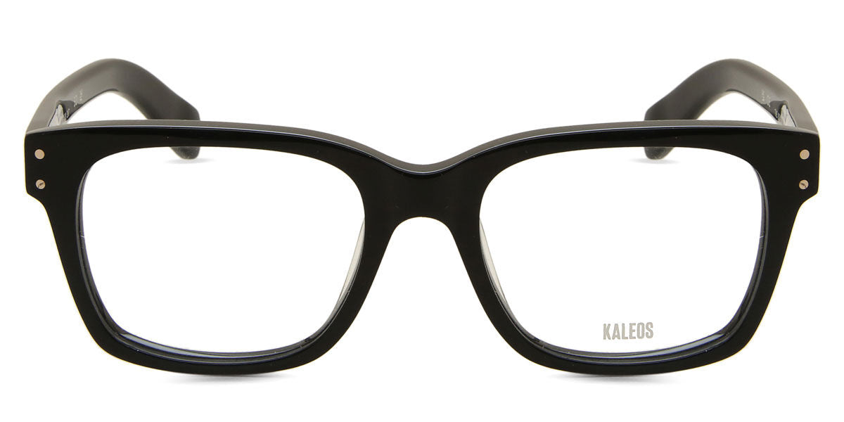 Kaleos Cage C1 Men's Glasses Black Size 52 - Free Lenses - Blue Light Block Available
