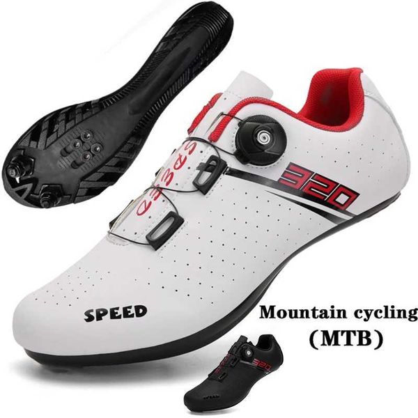 New Cycling Sports Shoes Men MTB Mountain Bike Equipment Wears Women Women Outdoor Off-Road Racing Cycling Shoesxj241121