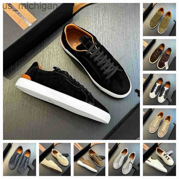 Casual Shoes designer shoes trainer sneaker luxurious men leather shoe business social wedding party leather lightweight chunky sneaker trai