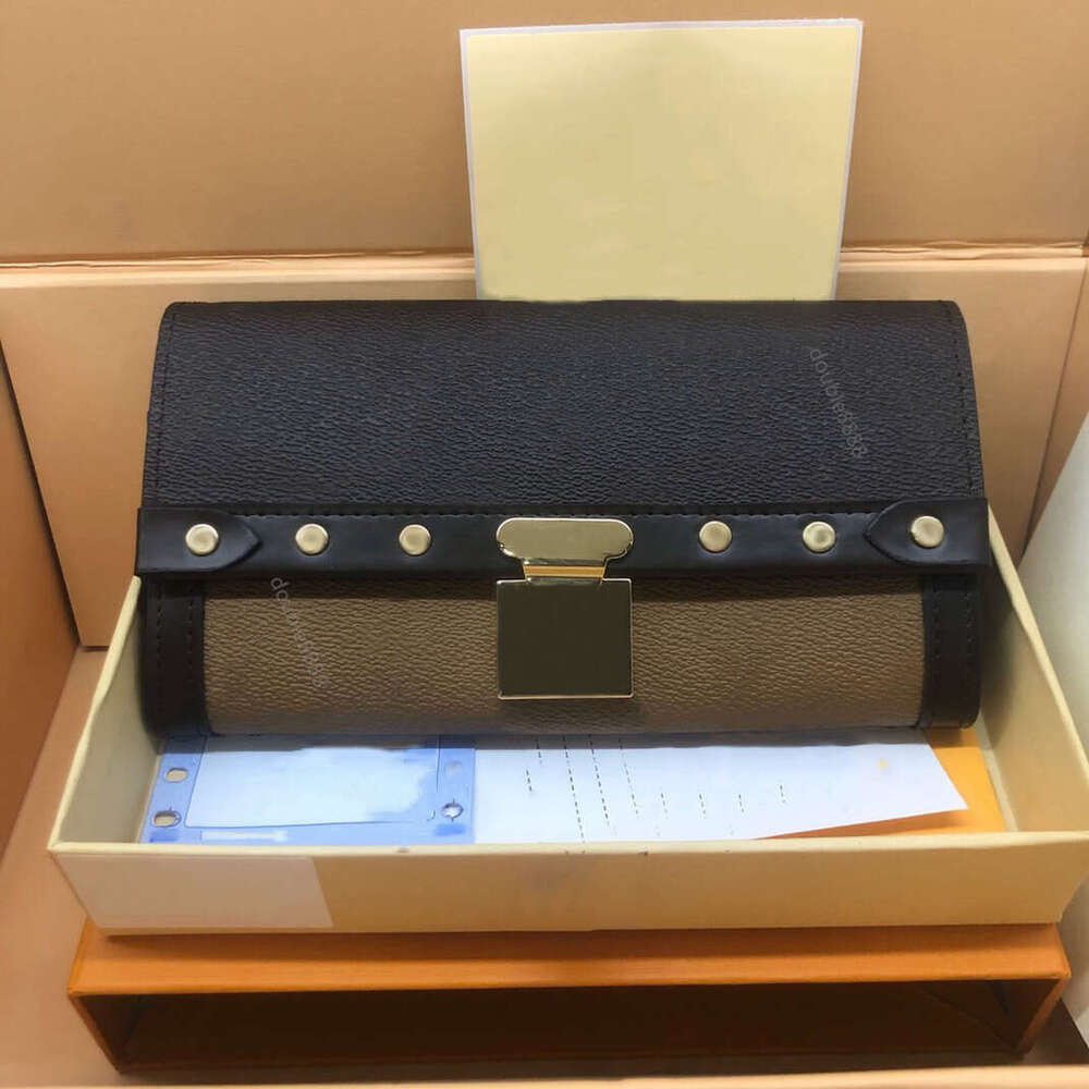 Designer Pocket lock Wallet High Quality Women&#039;s Handbag Vintage flower Wallets Luxury Credit Card Holders Check Bags Key Cases Phone Cases coi