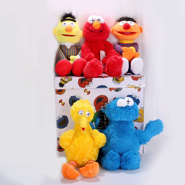 collaboration Trendy sesame plush toy dolls in stock