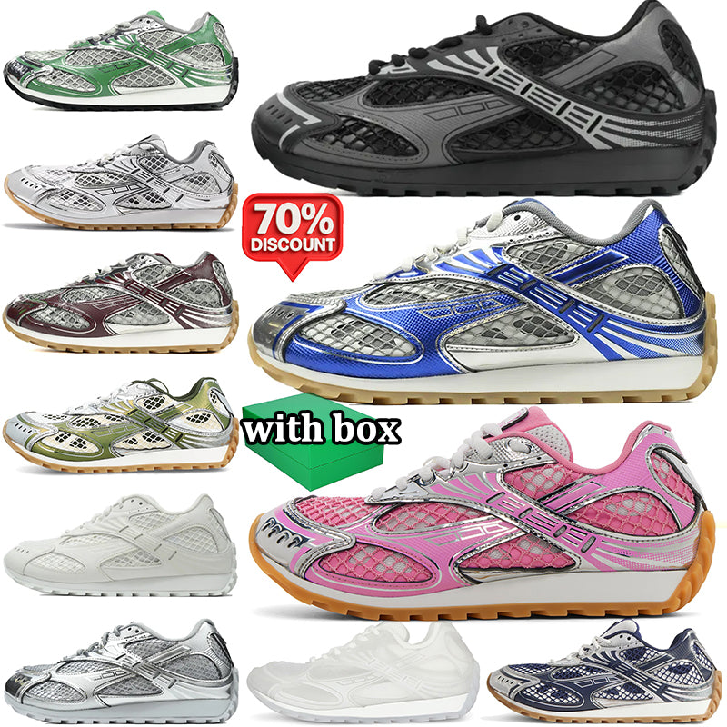 with box luxury sneakers designer men women stylish shoes durable trainers outdoor casual athletic footwear comfort daily wear black white pink blue