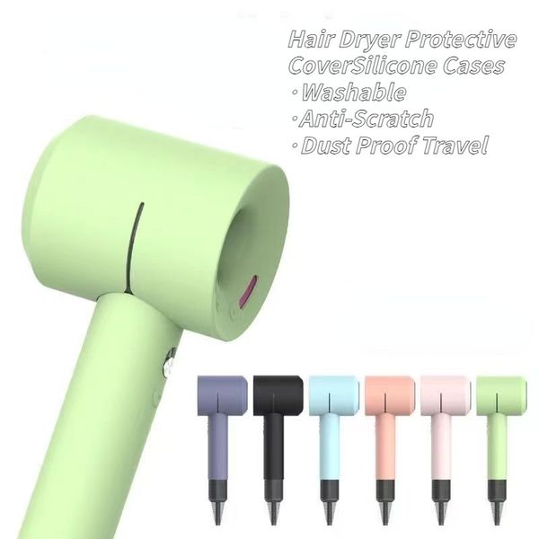 Dryer Soft silicone Hair Curlers Curg Iron Protective Cover Washable Anti-Scratch Dust Proof Travel Silicone Cases 1pc