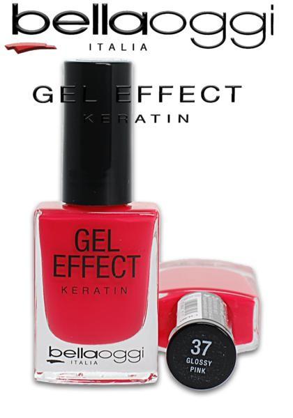 Gel effect keratin gel effect nail polish with keratin 037