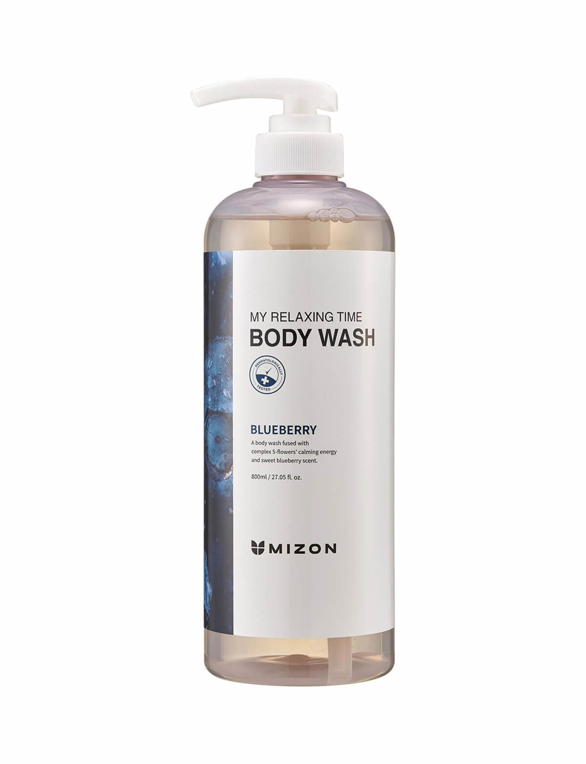 Mizon My Relaxing Time Sweet Blueberry Bubble Bath 800ml