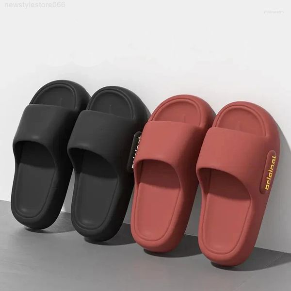 Slippers Summer Women Slipper Indoor Casual Soft Soled Flip Flops Bathroom Anti Slip Comfort Sandals Outdoor Men Beach Slide Shoes
