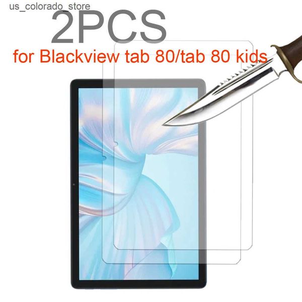 Tablet PC Screen Protectors 2PCS for Blackview tab 80-tab 80 kids 10.1-inch tempered glass screen tablet protective transparent L240910