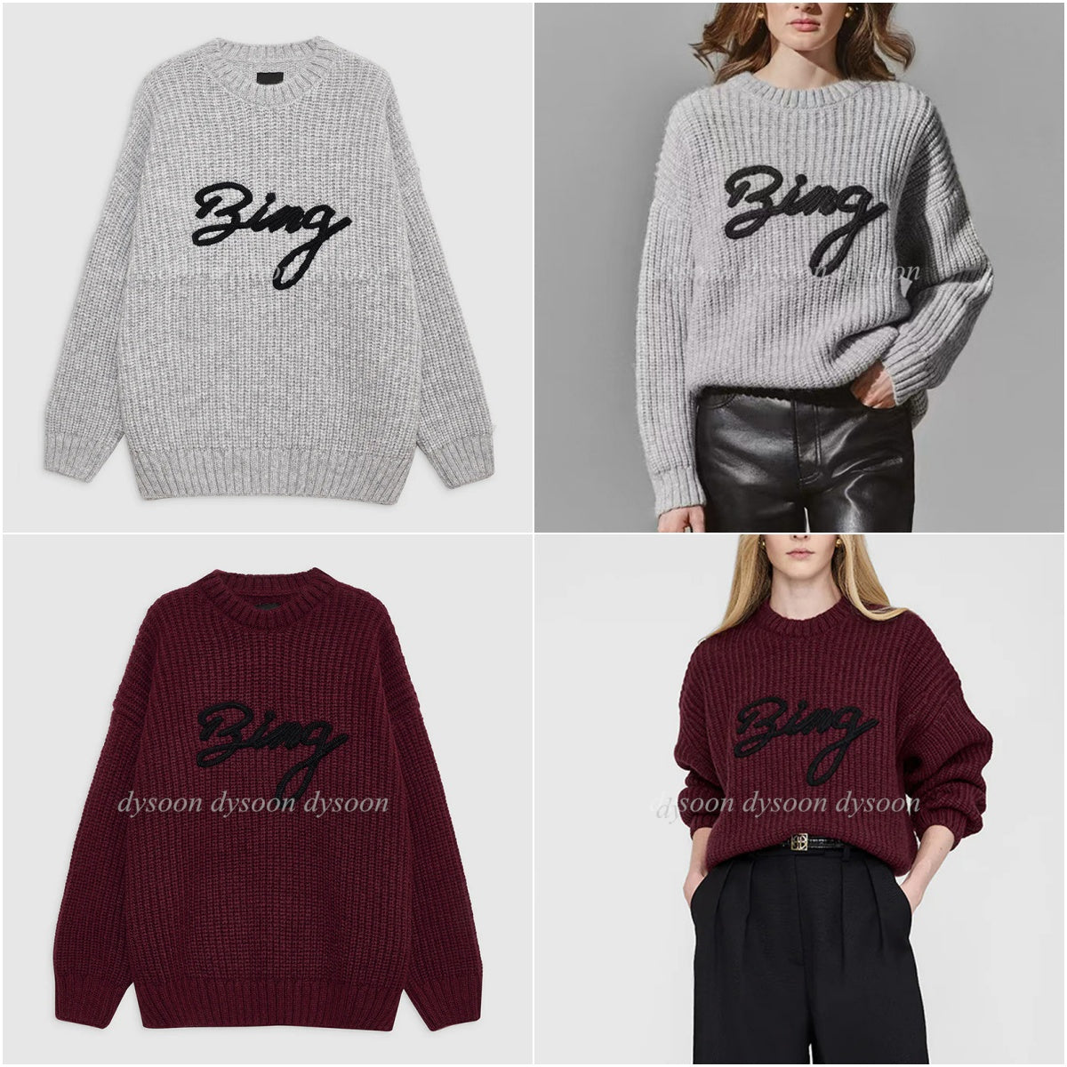 Women Sweaters Size SML Round Neck Fashion Knitted Top Knitswear With Dust Bag 29924