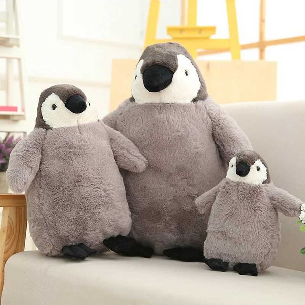 Plush Dolls 23-50cm Cartoon Hugging Penguin Baby Plush Soft Stuffed Animal Dolls Cute Penguin Sleeping pillow Lovelly Gifts Kids Home Decor