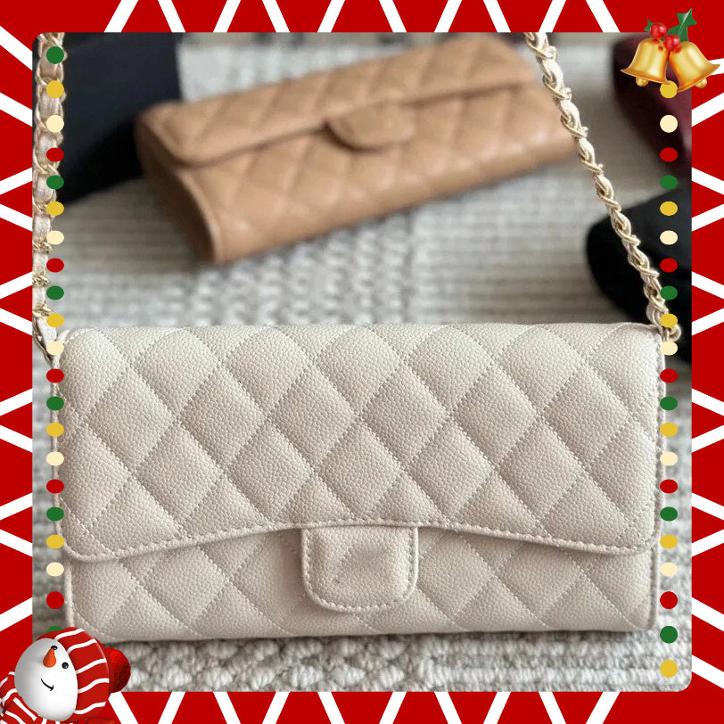 New Designer Bag Double Flap Shoulder Tote Bag Black Crossbody Fashion Brand Women Purses Wallet Caviar Shoulder Women Handbag