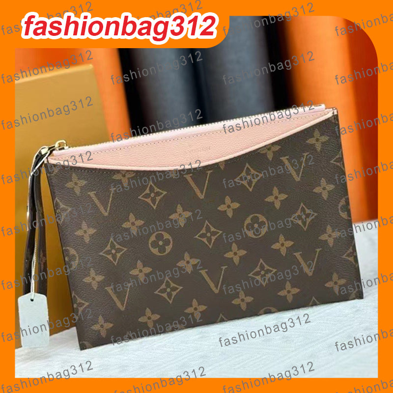 designer wallet handbag luxury Bags high quality zippered card holder monogram clutch bag laptop bag Checkbook credit card passport holde genuine le