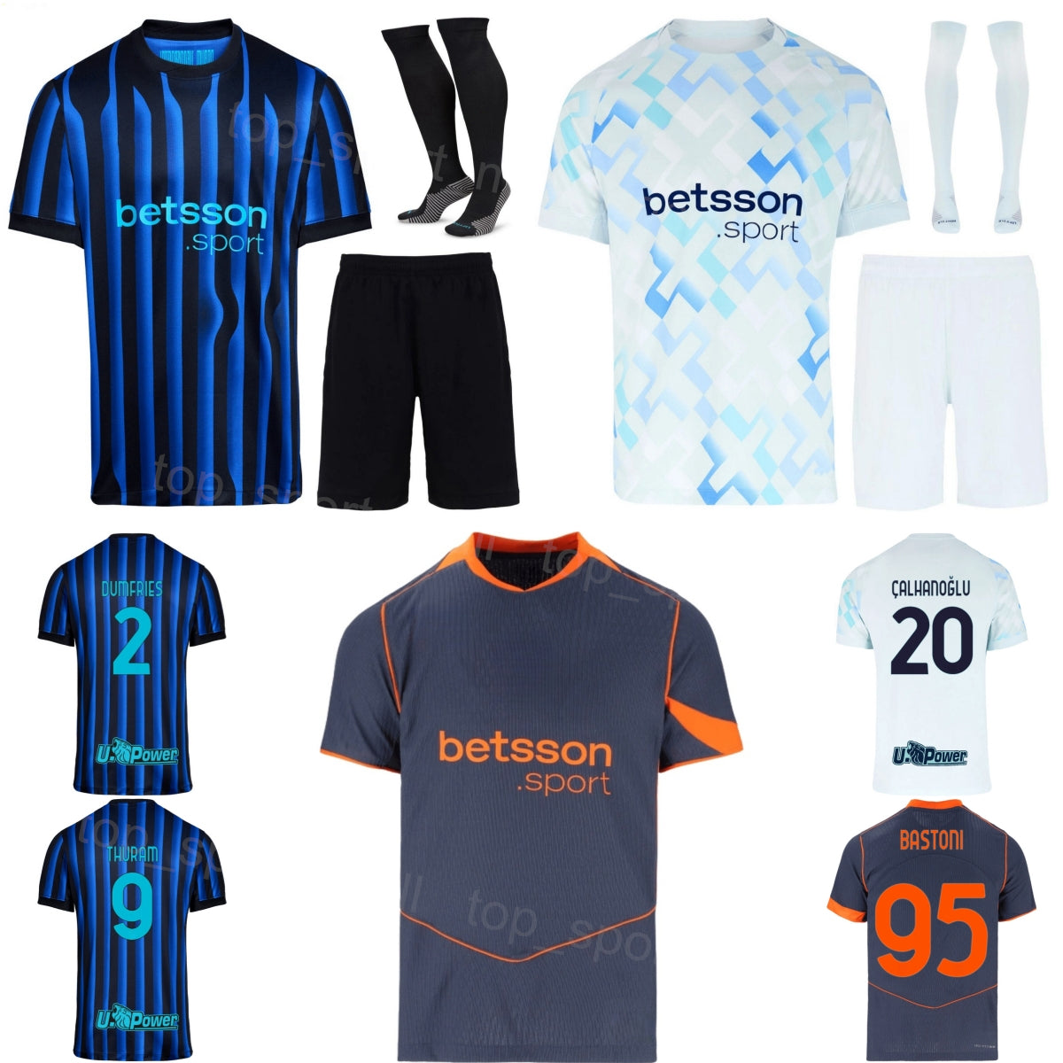 Club 25 26 Inter Soccer Milan Jersey Men Youth 9 THURAM 20 CALHANOGLU 95 BASTONI 2 DUMFRIES 1 SOMMER 10 MARTINEZ 14 BONNY 23 BARELLA DIMARCO 8 SUCIC