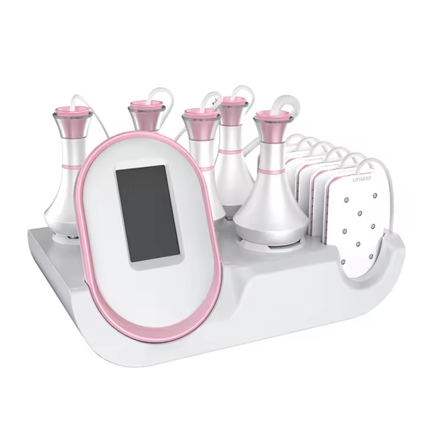Non-invasive 6-in-1 80K skin tightening fat reduction body contouring slimming beauty machine for home use