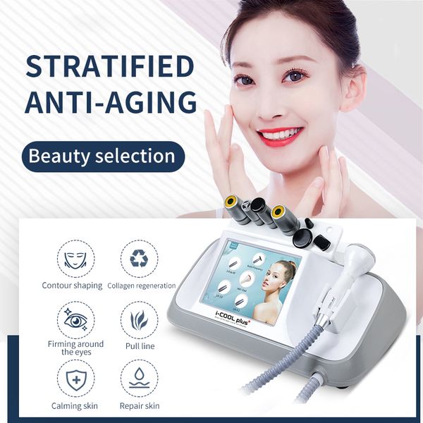 5 em 1 Produtos ultrassônicos portáteis Remoção Remoção Remoção de rosto Instrumento de face Cryo Lifting Skin Beauty Cuidado pessoal