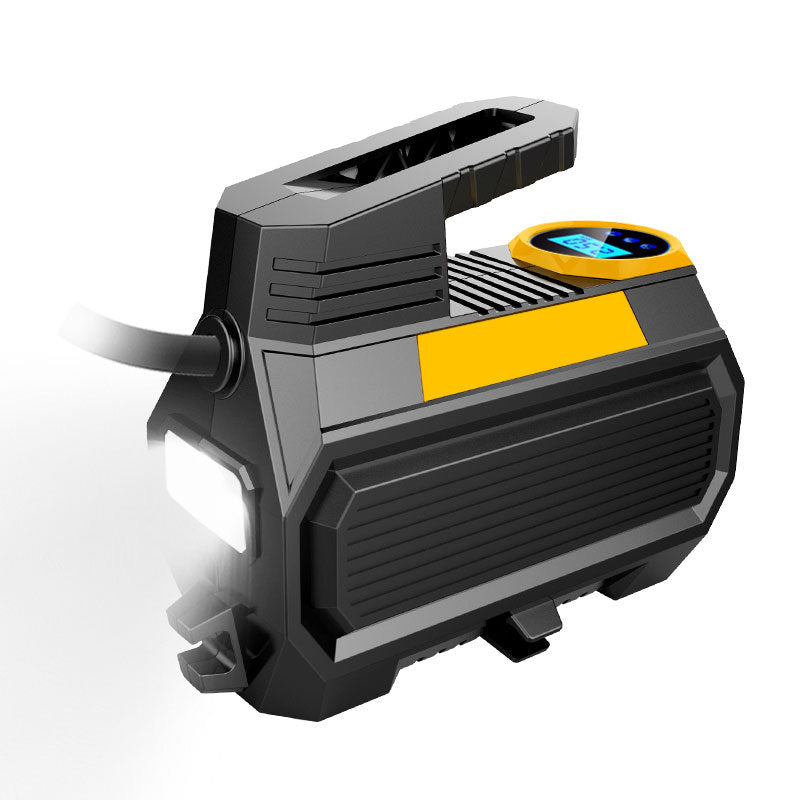 Portable Air Compressor Pump Inflator Tire Pressure Monitoring LCD Digital Dispaly 12V for Car Truck Bicycle RV