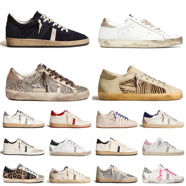 2025 Top Designer Men Women Casual Shoes Sneakers Vintage Plate-forme Dirty Black Pink Glitter Nappa Red Mens Flat Trainers Rubber Loafers W