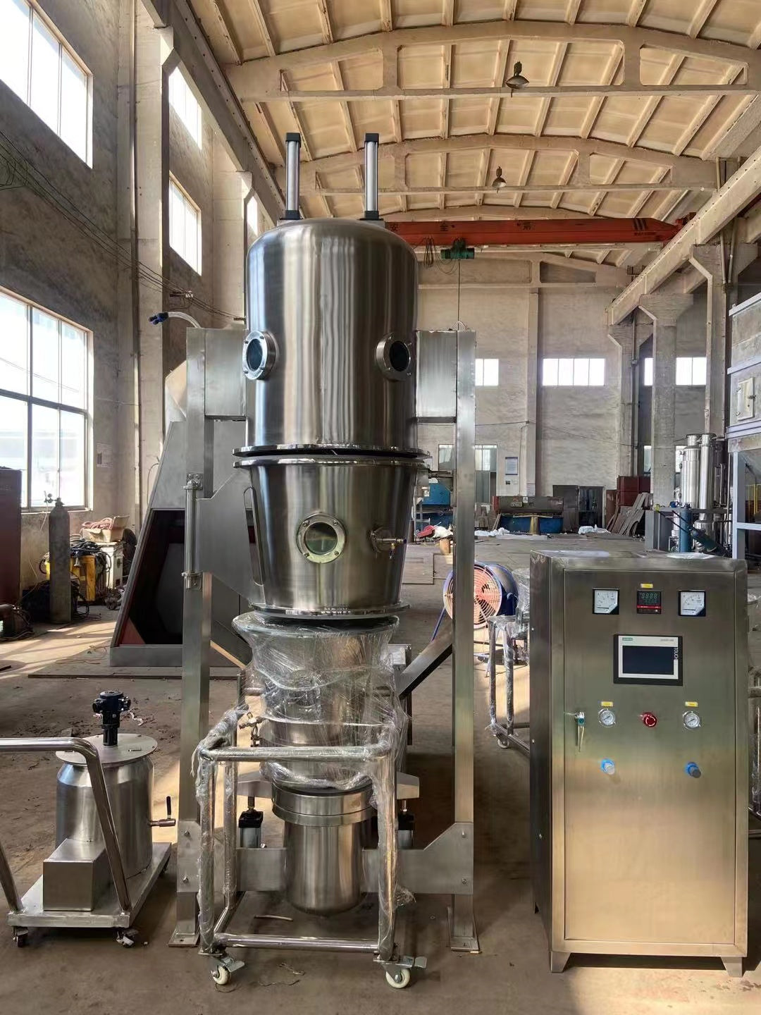 State-of-the-Art FL-3 Fluidized Bed System Enhances Grain Granulation