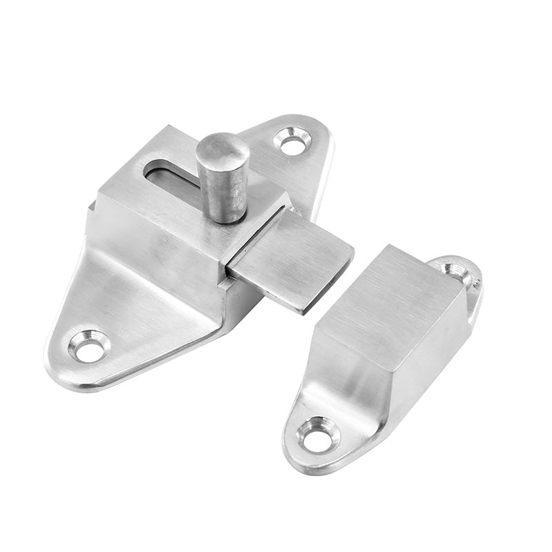 Door Bolt wooden Hardware window cabinet Lock stainless steel latch furniture bolt DIY household handmade part