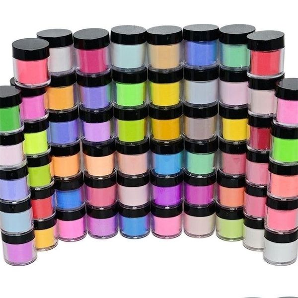 Nail Art Equipment 90S Fast Dry Dip Acrylic Random 3 In 1 French S Match Color Gel Polish Lacuqer Powder 220624 Drop Delivery Health B Dhonb