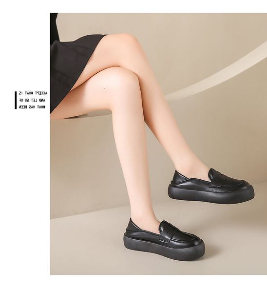 133806 Autumn and winter womens shoes waterproof all black work shoes all white winter