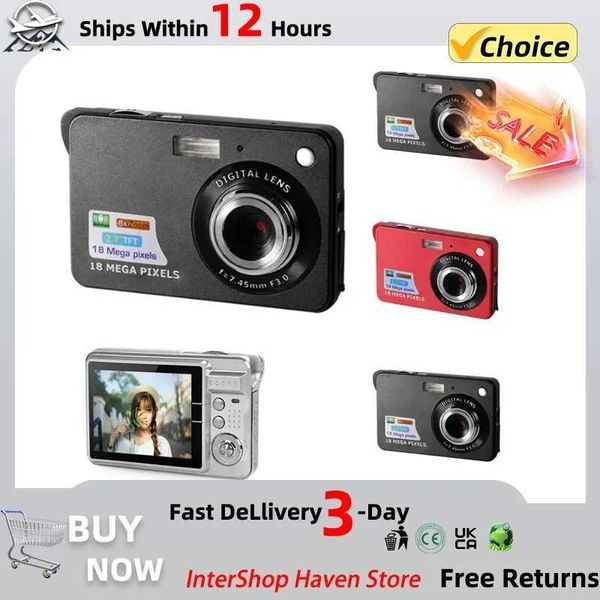 Sports Action Video Cameras Hot HD Digital Camera with 18 Megapixel Camera and Video Recording Integrated for Home Use Small DSLR for Selfie