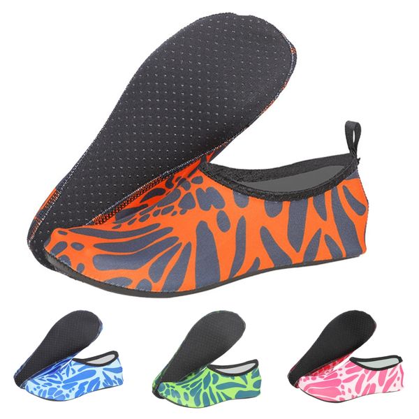 Men women Water Beach swimming socks trainers blue green pink 95 95s Multi prints Anti slip fitness Yoga Dance surf Diving Underwater traini