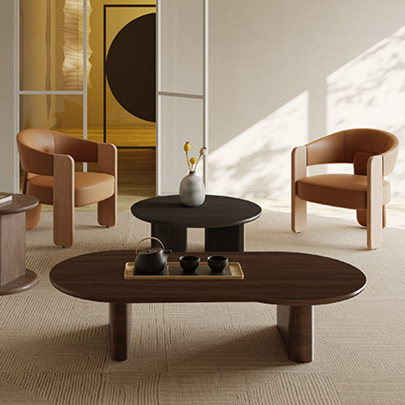 Living Room Furniture Stylish Round Molecular - design Coffee Table, Ideal for Contemporary Home Decor