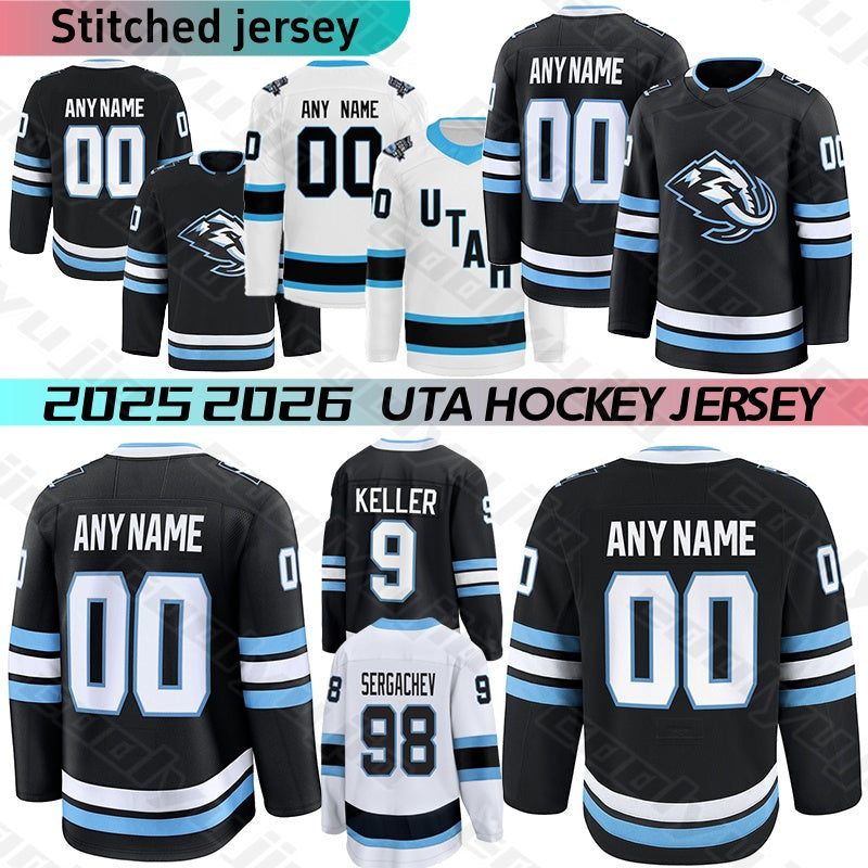 UTA Hockey Jerseys Keller Jersey Cooley Schmaltz Clayton Utahs Mammoth Jersey Nick Mikhail Sergachev Ingram O&#039;Brien Iginla Logan 2025 26 mens S
