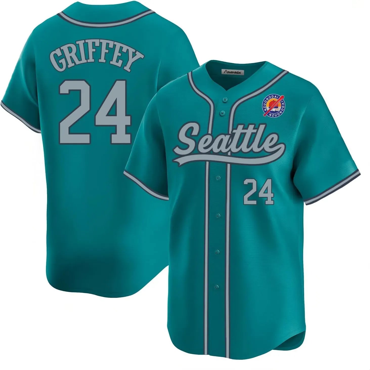 Ken 24 Griffey Mens-Youth Mariners ed Julio 44 Rodriguez 13 Abraham 10 Jarred 22 Luis 17 Mitch Custom Baseball Jerseys This baseball uniform is a qu