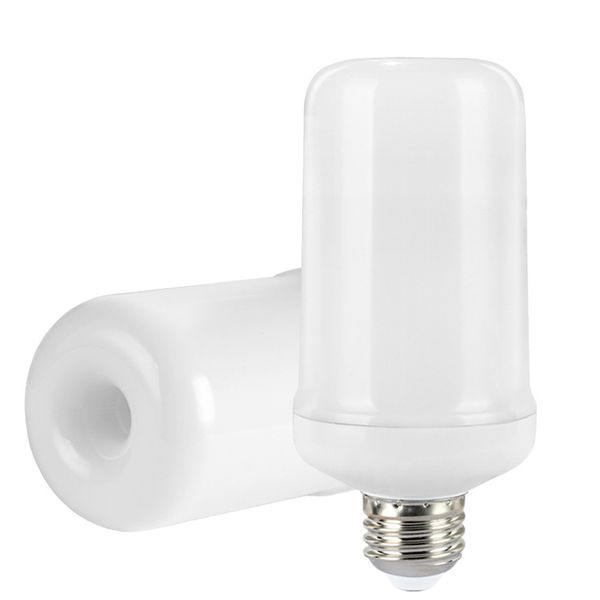 LED Flame Effect Light Bulb Christmas E26 Base LED Candelabra Flame Light Bulbs Indoor-Outdoor Decorative Flickering for Christmas Decoratio