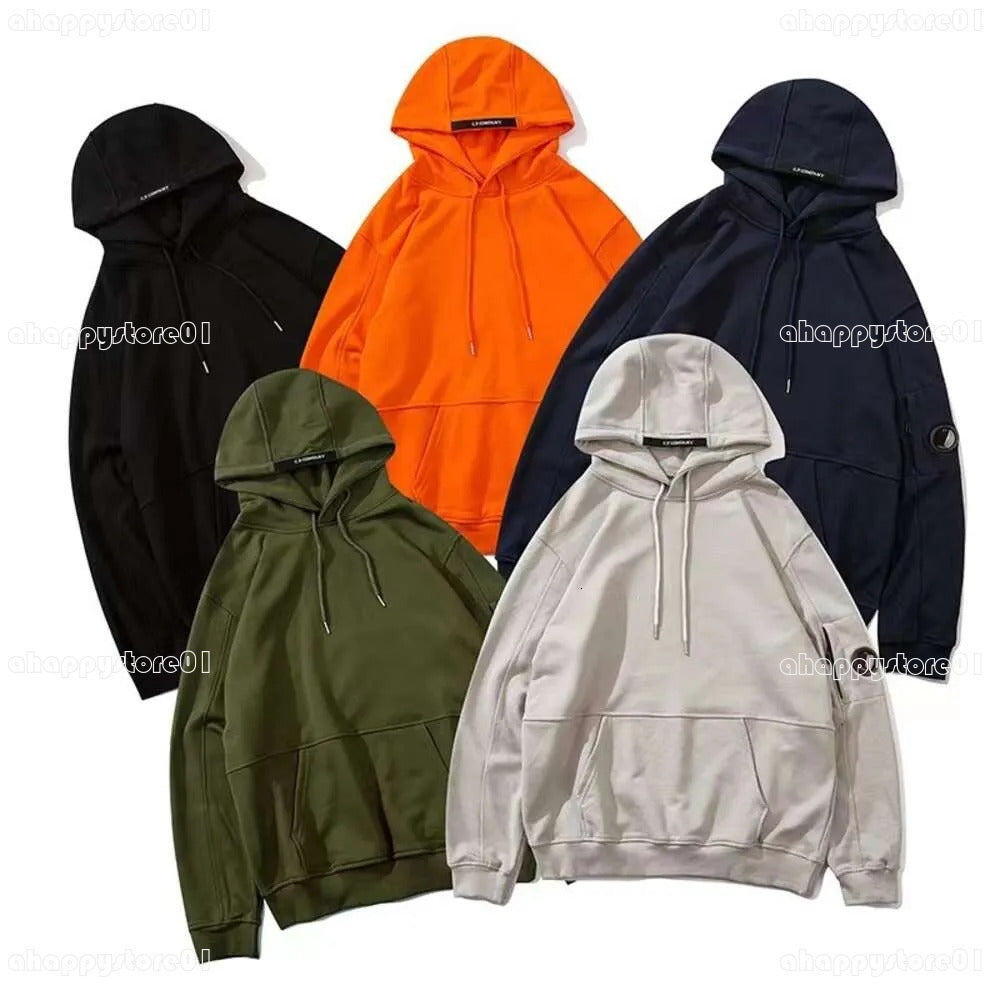 Modern Stylish Cpfm Hoodie Company Mens Hoodies Lens Sweatshirts Hooded Jackets Windproof Storm Cardigan Overcoat Zip Fleece Lined Coat Streetwear L