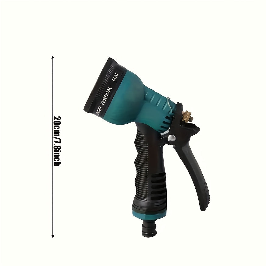 TEMU Watering Hose Nozzle, Heavy-duty Garden Hose Nozzle, 8 Adjustable Watering , Hose Nozzle Suitable For Watering Plants-washing Cars-showering