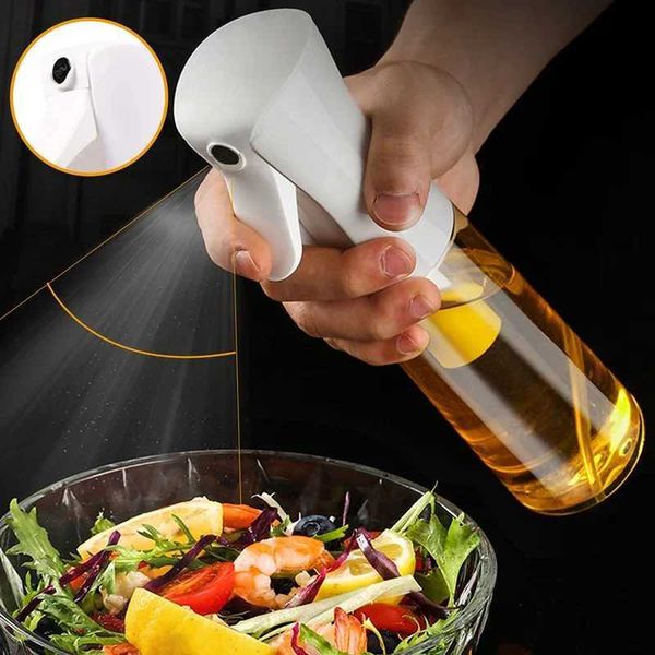 200ML Olive Oil Sprayer Bottle High-pressure Leak-proof BBQ Air Fryer Camping Cookware Y250117