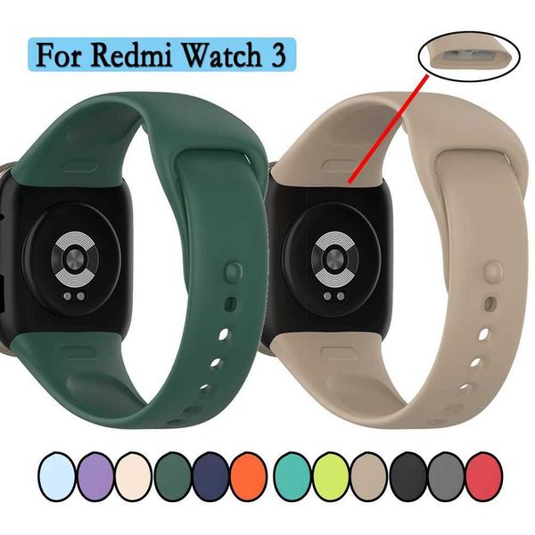 Hot Sale Suitable for Mi Wah 3 silicone Wah strap high-quality silicone smart Wahband and colored wristband Correa T241115