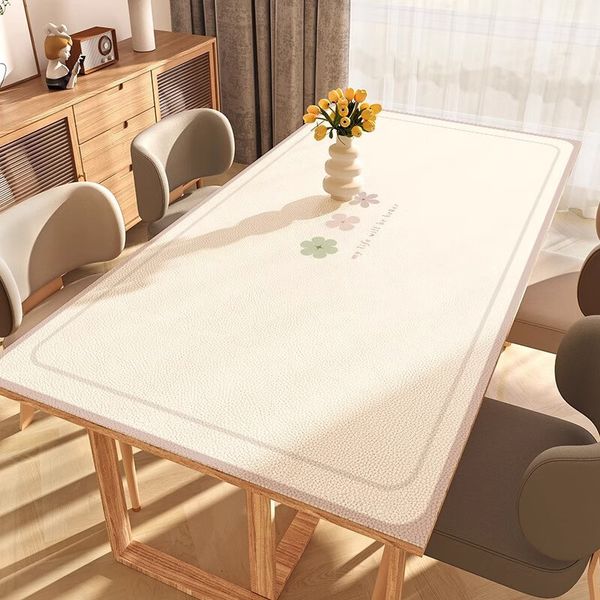 P0270 Luxury Leather Table Runner - Stylish, Weatherproof, Easy Care Placemat Perfect for Formal Gatherings