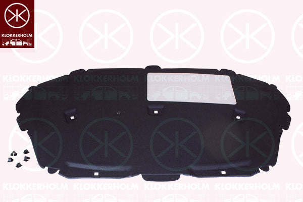 Engine Compartment Noise Insulation KLOKKERHOLM 66142850