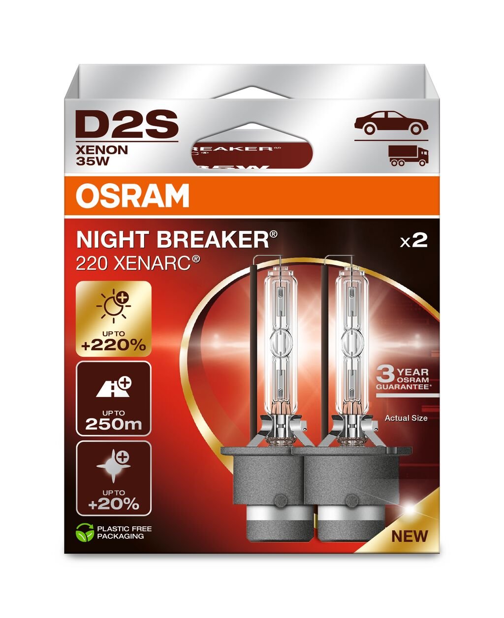 Bulb, spotlight OSRAM 66240XN2-2HB