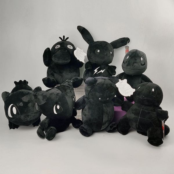 Wholesale anime black pet plush toys children&#039;s games Playmate company activity gift room decor