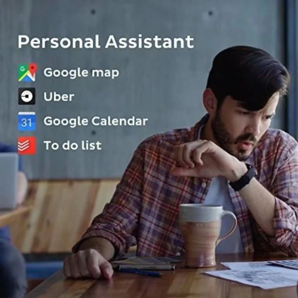 TicSmartwatch E Wear OS Smartwatch For Men Women 4GB ROM IP68 Waterproof For iOS Android Display Machine Hzbot