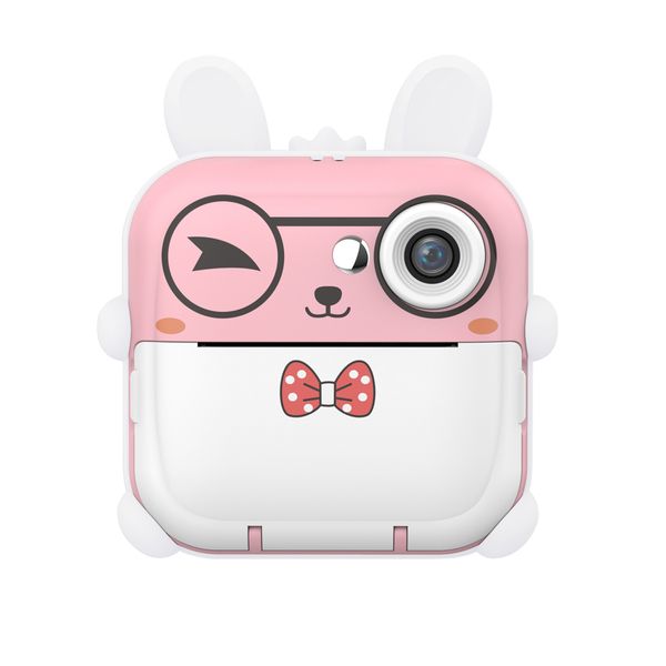 Cute Instant Print Camera Kids Digital Camera 10-12 Mini Thermal Printer Kid Toy Gifts