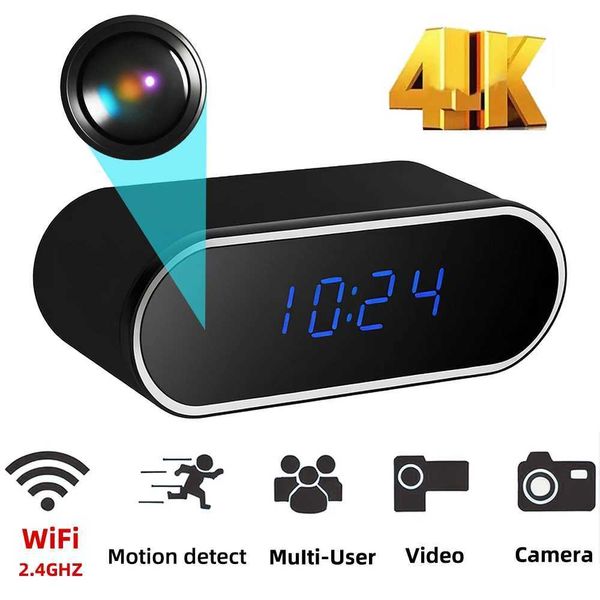 s WiFi clock camera wireless IP infrared night vision video camera suitable for home and office nannies 1080P HD small cameras S2410232