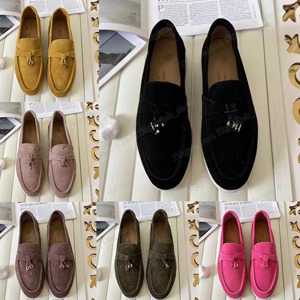 designer men&#039;s wide loafers Men Shoes Dress shoe black white green pink brown Office Business tennis famous sneakers Wedding Party chau