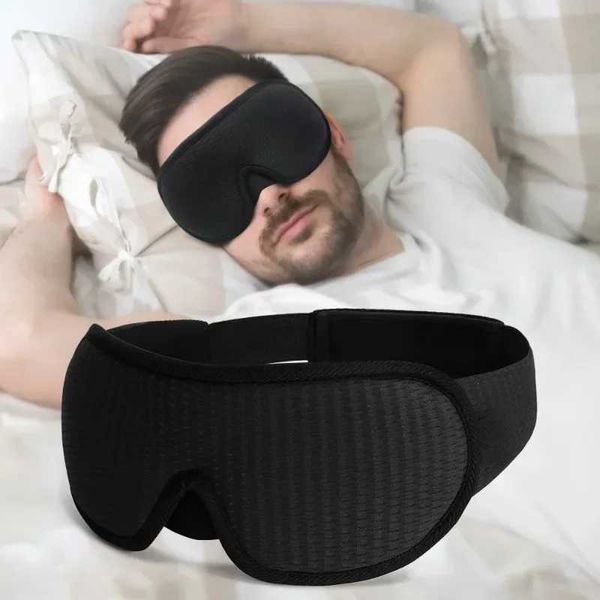 Sleep Masks 3D sleep mask travel rest eye mask sleep mask blocking LightAid mask soft blind relaxation massager beauty tool G240529